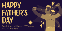 Jolly Father's Day  Twitter Post Image Preview