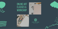 Online Art Classes & Workshop Twitter post Image Preview