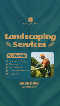 Landscaping Services List TikTok Video Image Preview