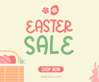 Easter Basket Sale Facebook Post Design
