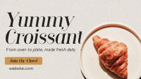 Baked Croissant Animation Image Preview