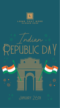 Festive Quirky Republic Day Instagram reel Image Preview