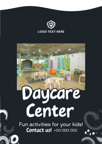 Fun Daycare Center Flyer Design