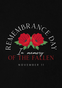 Day of Remembrance Poster Image Preview