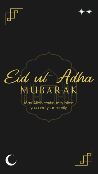 Blessed Eid ul-Adha Instagram Reel Design