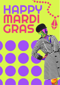 Mardi Gras Fashion Flyer Image Preview