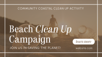 Beach Clean Up Drive Video Image Preview