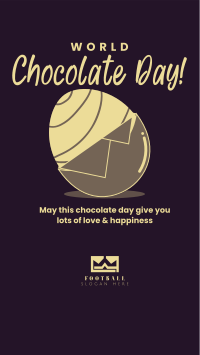 Chocolate Egg Instagram Story Design