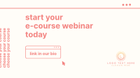 E-Course Webinar Facebook event cover Image Preview