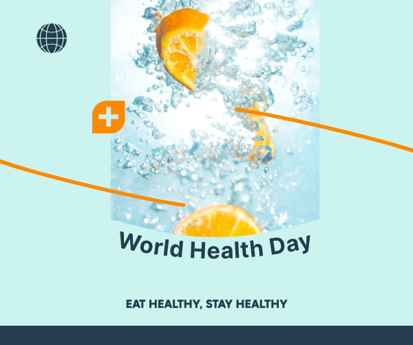 Eat Healthy Campaign Facebook Post Design Image Preview