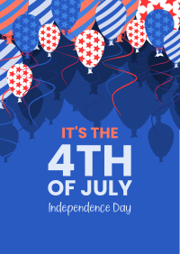 Fourth of July Balloons Poster Image Preview