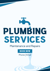 Home Plumbing Services Poster Design