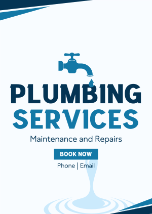 Home Plumbing Services Poster Image Preview