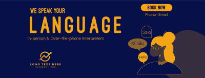 We Speak Your Language Facebook cover Image Preview