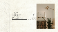 Jazz Study Playlist YouTube Banner Image Preview