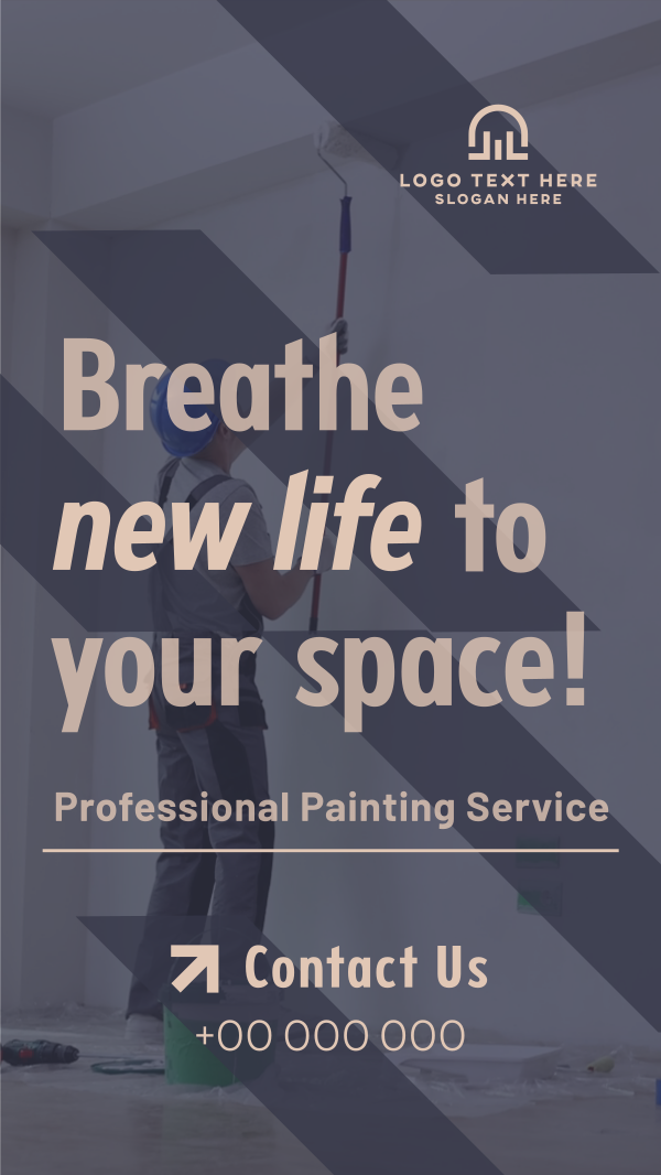 Pro Painting Service Instagram Story Design