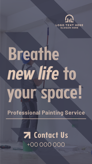 Pro Painting Service Instagram story Image Preview