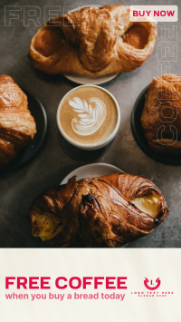 Bread and Coffee TikTok Video Design