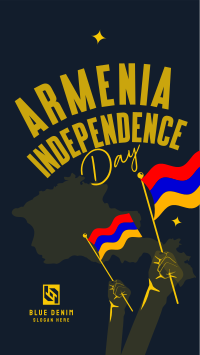 Celebrate Armenia Independence Instagram Reel Image Preview