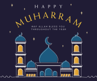 Welcoming Muharram Facebook post Image Preview