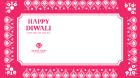 Diwali Festival Zoom Background Design