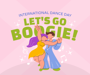 Lets Dance in International Dance Day Facebook post Image Preview