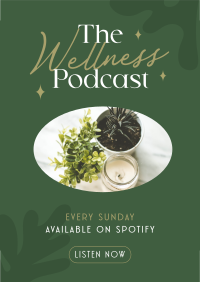 Wellness Podcast Flyer Design