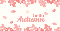 Hello Autumn Facebook Ad Design