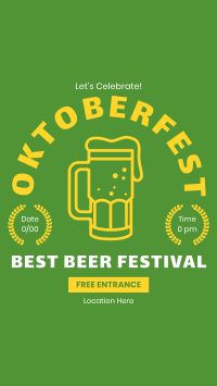 Best Oktoberfest  Facebook Story Design