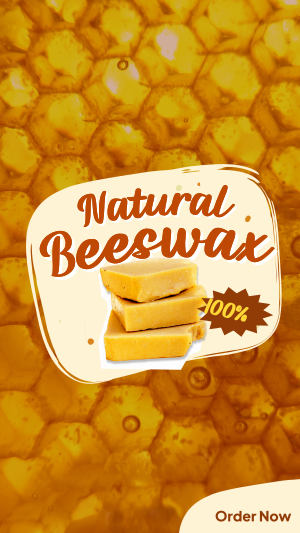 Pure Natural Beeswax Instagram story Image Preview