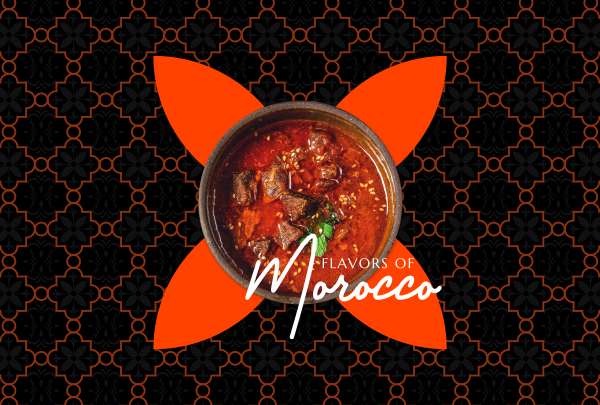 Flavors of Morocco Pinterest Cover Design Image Preview