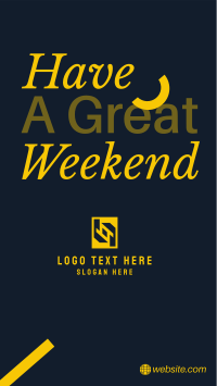 Weekend Above Facebook story Image Preview