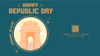 Happy Republic Day Facebook event cover Image Preview