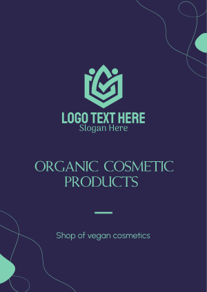 Organic Cosmetic Flyer