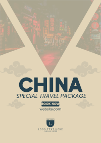 China Special Package Flyer Design