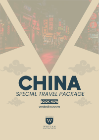 China Special Package Flyer Image Preview