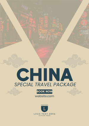 China Special Package Flyer Image Preview