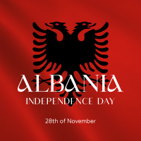 Albanian Independence Instagram post Image Preview