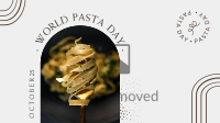 Stick a Fork Pasta Facebook Event Cover Design