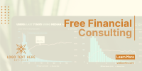 Simple Financial Consulting Twitter post Image Preview
