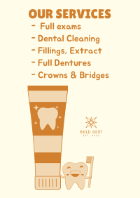 Dental Services Poster Image Preview