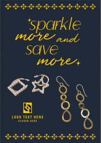 Jewelry Promo Sale Flyer Design