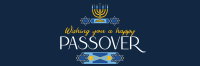 The Passover Twitter Header Design