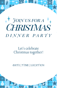Exciting Christmas Invitation Design