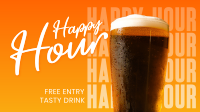 Happy Hour Night Animation Image Preview