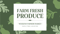 Farm Fresh Produce Facebook event cover Image Preview