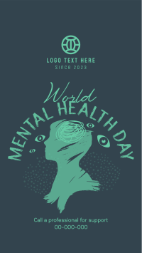 Support Mental Health Instagram Story Design