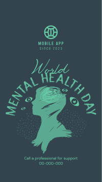 Support Mental Health Instagram story Image Preview