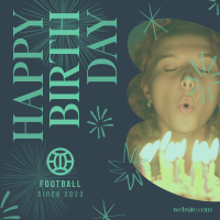 Elegant Birthday Instagram Post Design