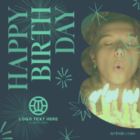 Elegant Birthday Instagram Post Preview